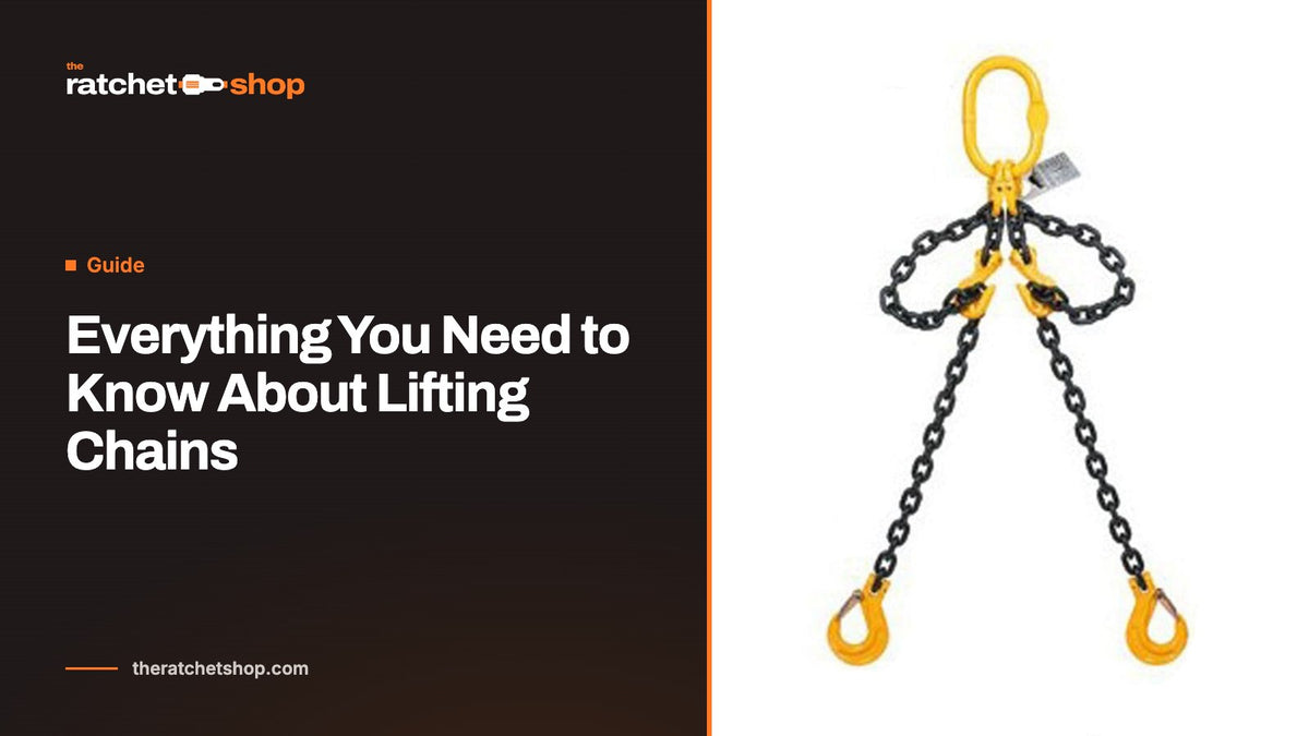 Everything You Need to Know About Lifting Chains