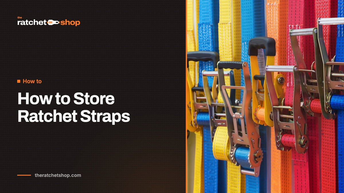 How to Store Ratchet Straps