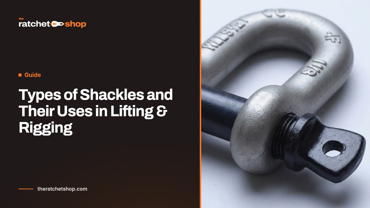 Types of Shackles and Their Uses in Lifting & Rigging