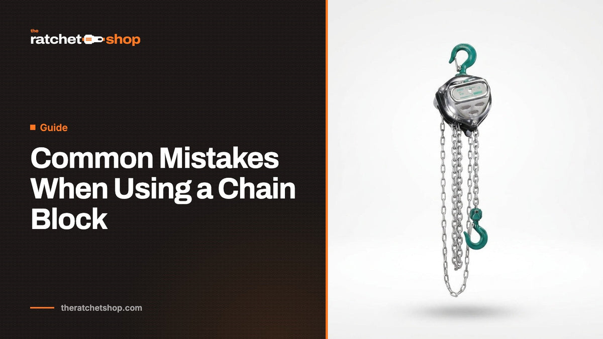 What Are the Most Common Mistakes When Using a Chain Block
