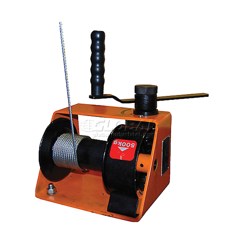 Manual Worm Winch