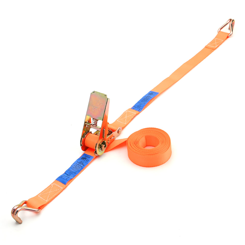 800kg Mini Ratchet Strap with Hooks – 25mm x 4.5m