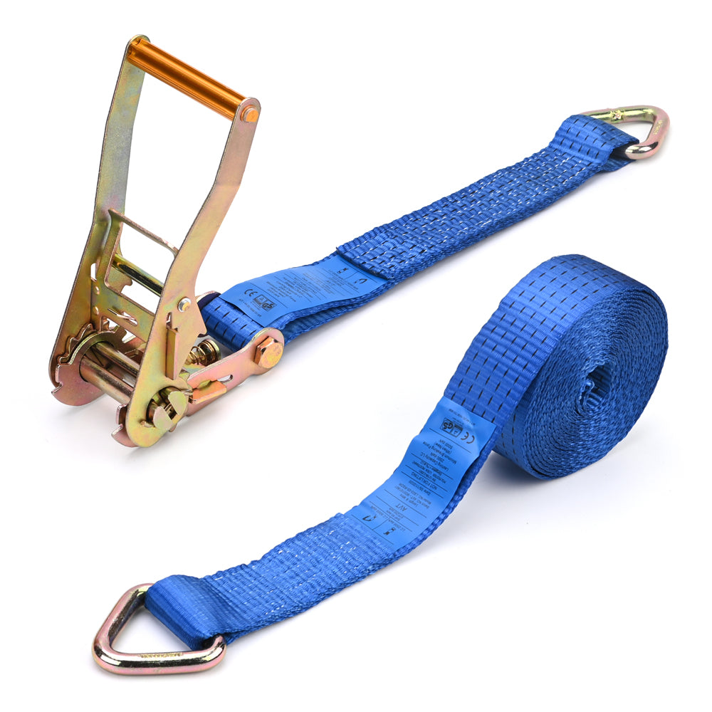 5000kg Ratchet Strap with D-Rings