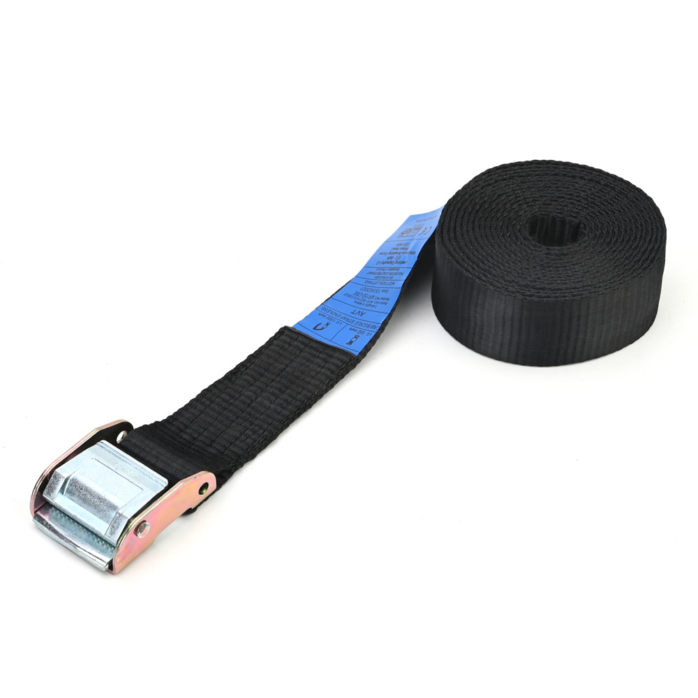 1300kg Endless Cam Buckle Lashing Strap – 50mm Black