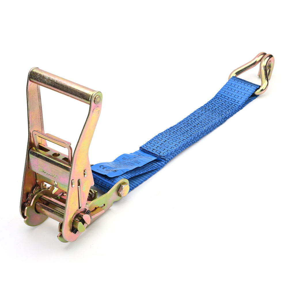 6000kg Ratchet Strap with J-Hooks