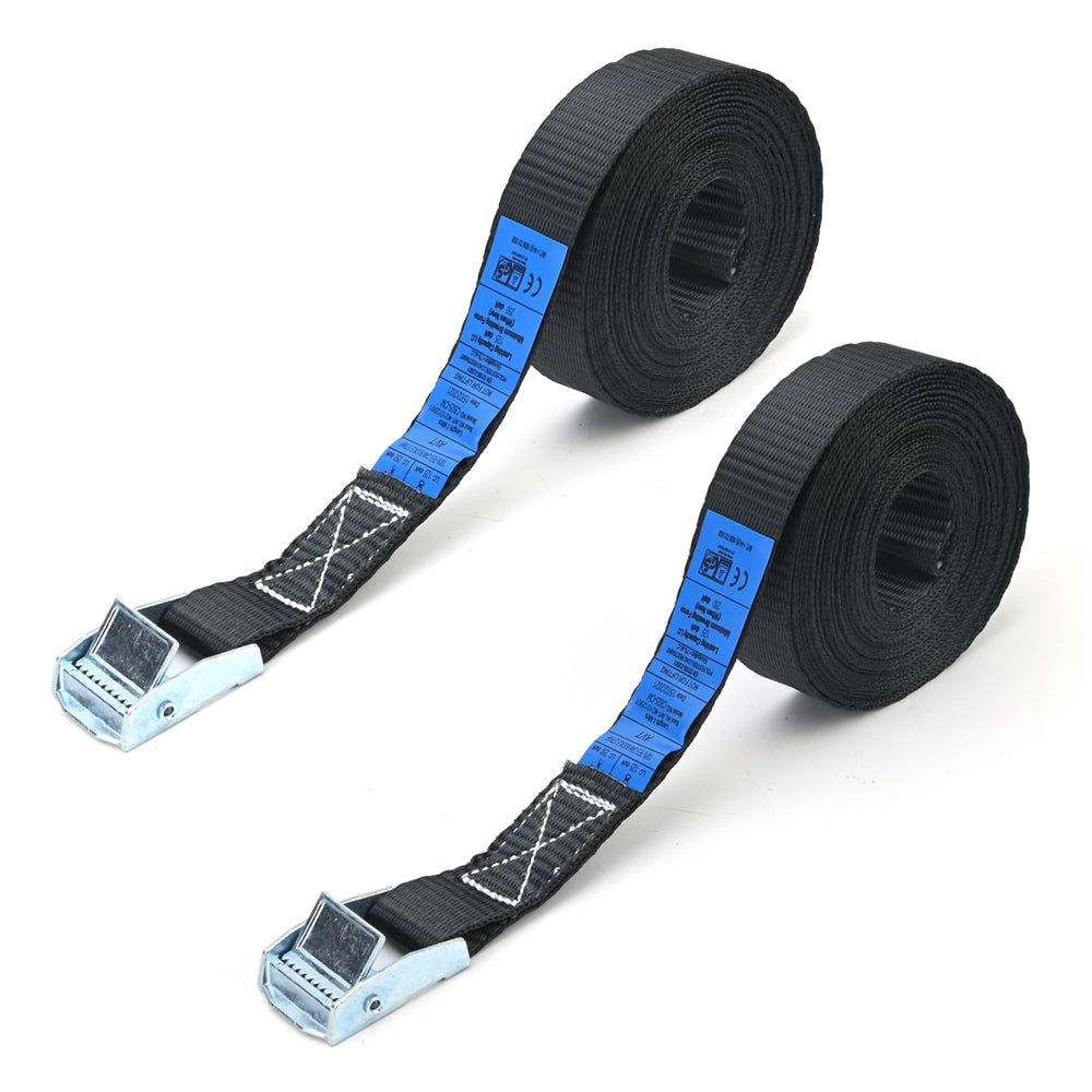 250kg Cam Buckle Straps – Pack of 2