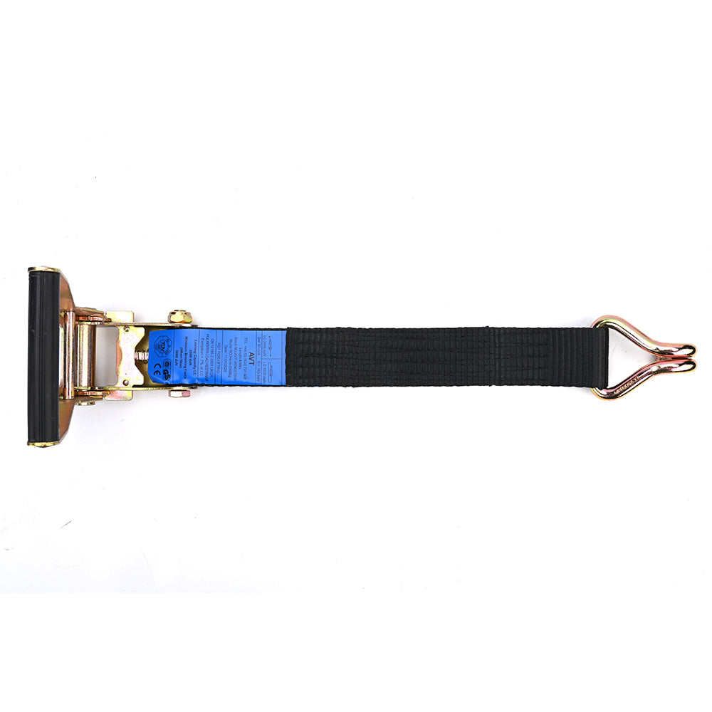 Economy 5000kg Ratchet Strap with Double J Hooks