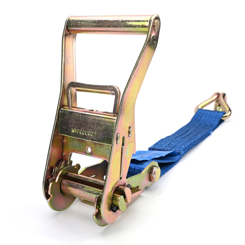 6000kg Ratchet Strap with J-Hooks