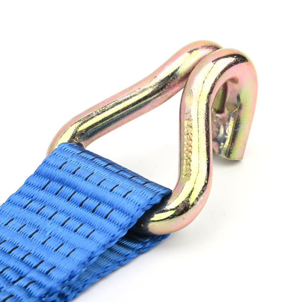 6000kg Ratchet Strap with J-Hooks