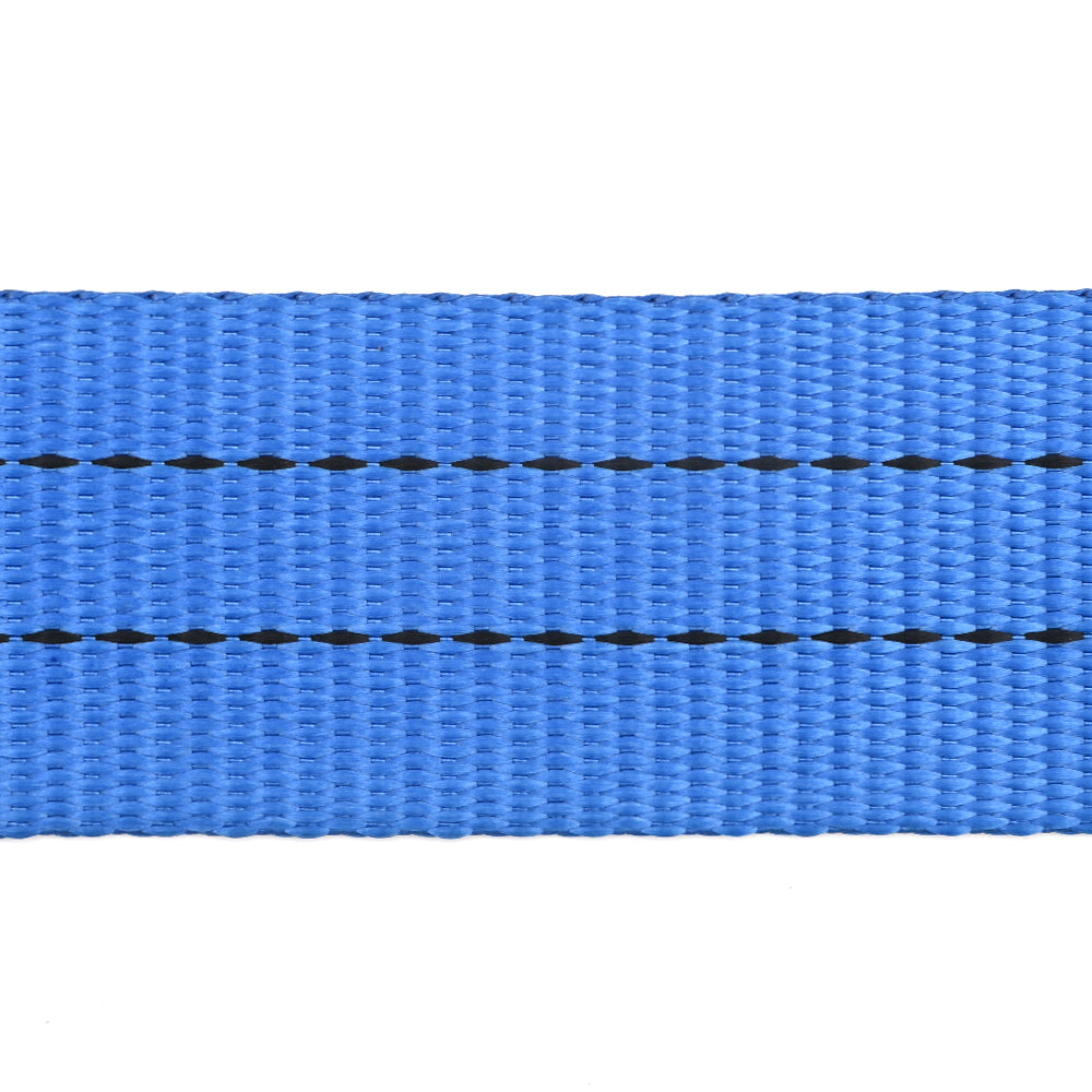 2000kg Ratchet Strap with J-Hooks – 50mm Blue