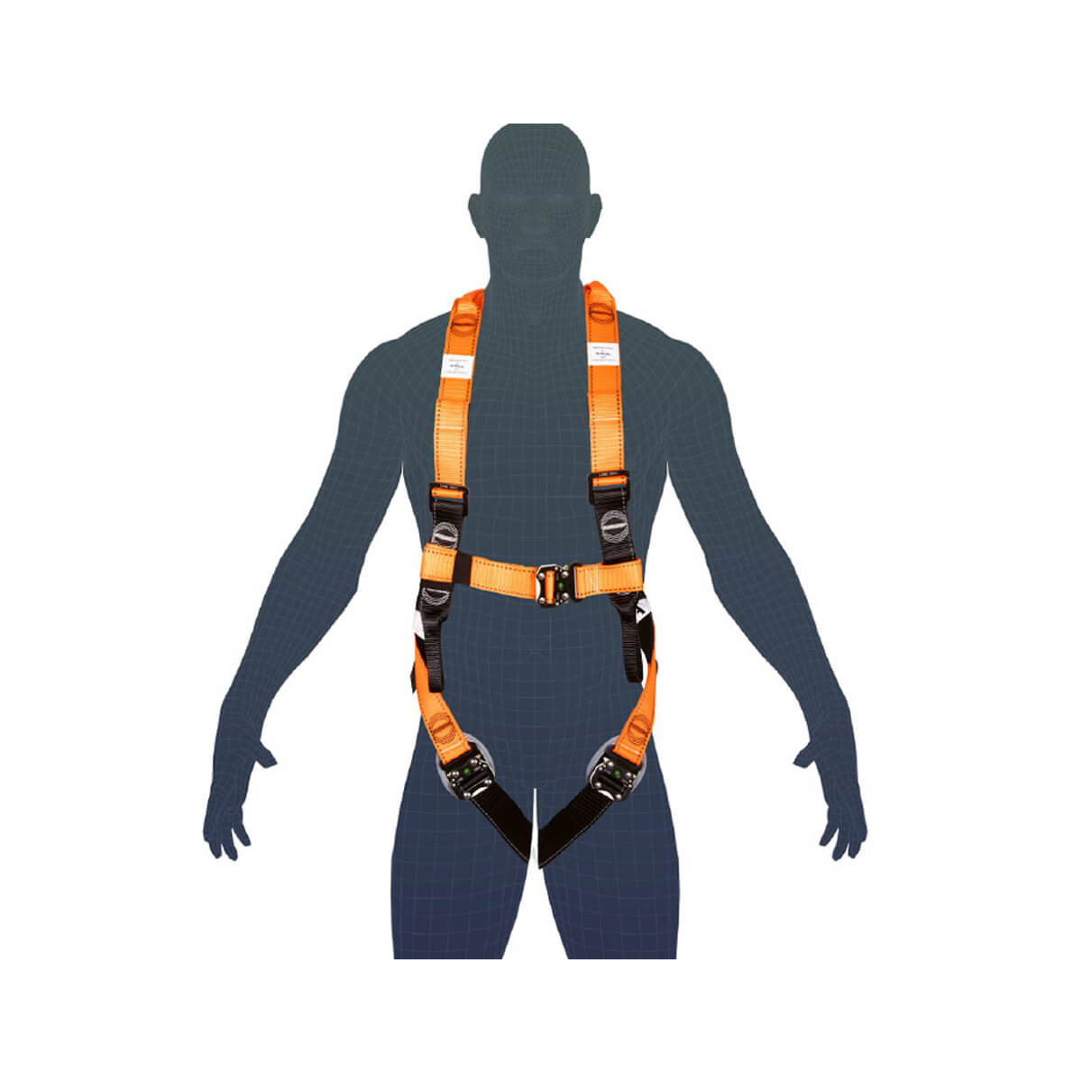 LINQ Essential 2 Point Harness with Quick Release Buckles and Rescue Loops