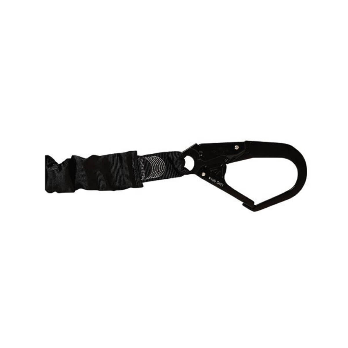 LINQ Shock Absorbing Double Elasticated Webbing Lanyard – Twin Leg with Scaffold Hooks