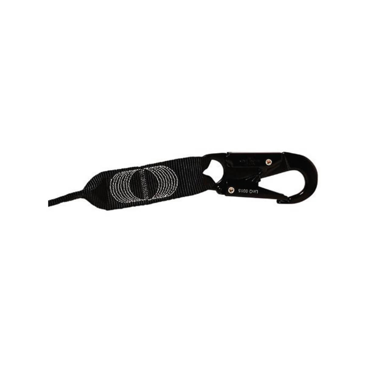 LINQ Shock Absorbing Double Webbing Lanyard With Snap Hooks