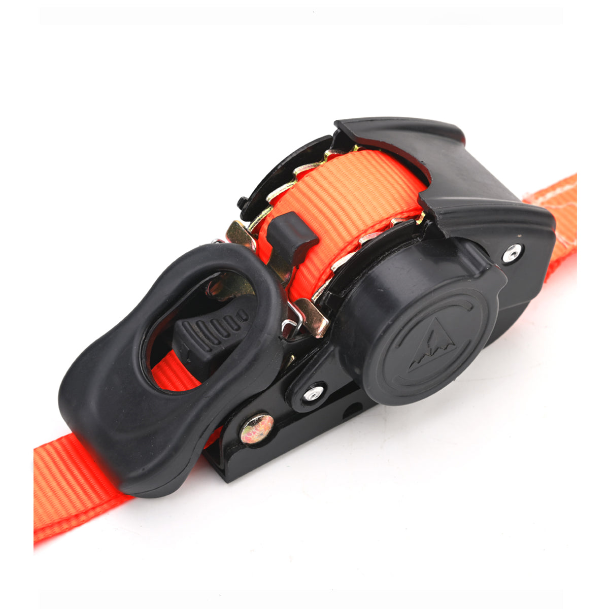 600kg Auto Retractable Ratchet Tie Down Strap with S-Hooks