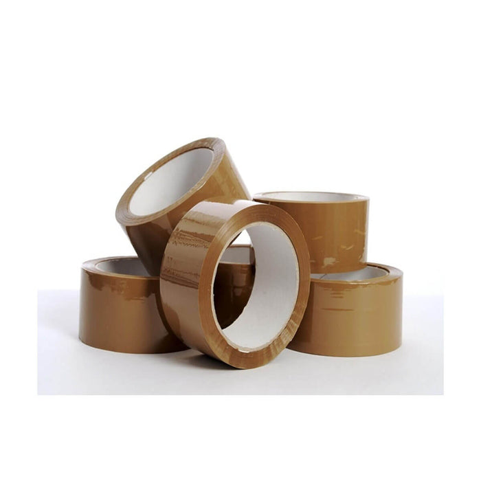 Brown Packing Tape 75mm x 100m – Box of 36 Rolls