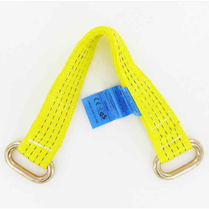 4000kg Wheel Strap with D-Ring
