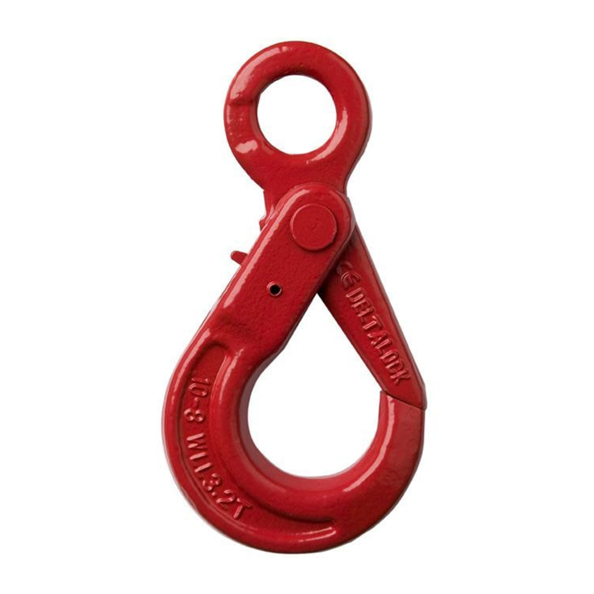 13mm Grade 80 Alloy Steel Eye Self-Locking Safety Hook