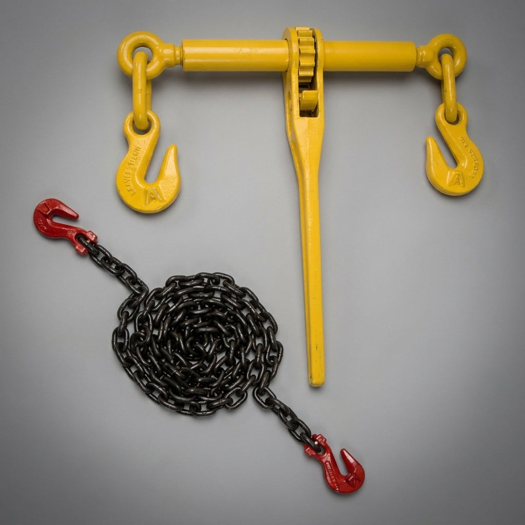 13mm Grade 80 Low Loader lashing chain with 21,000 kg working load limit
