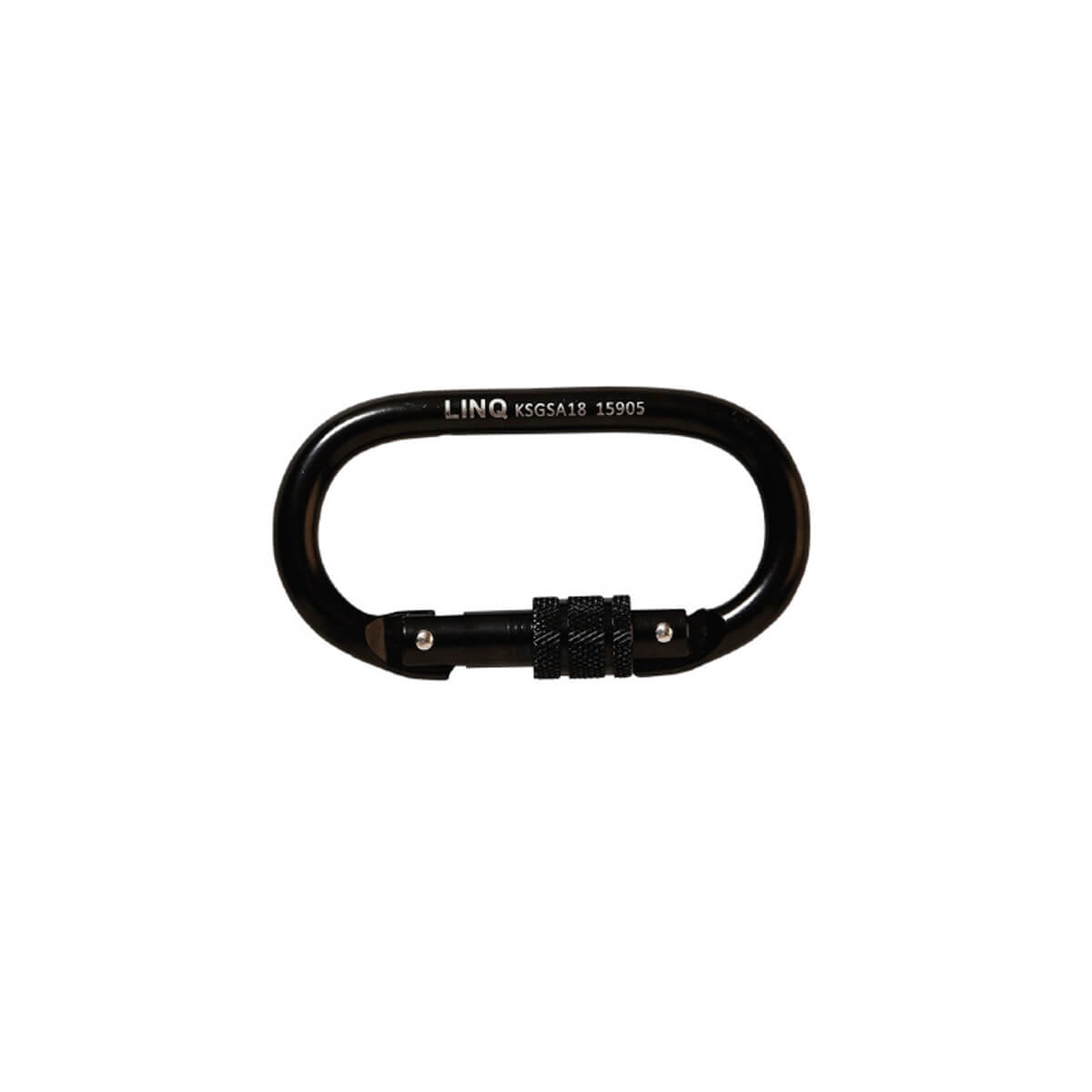 LINQ Screw Gate Steel Karabiner 18mm