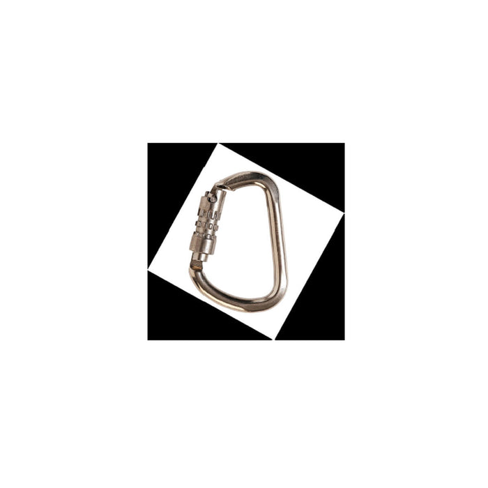 LINQ Triple Action Stainless Steel 27kN Karabiner – 27mm Opening