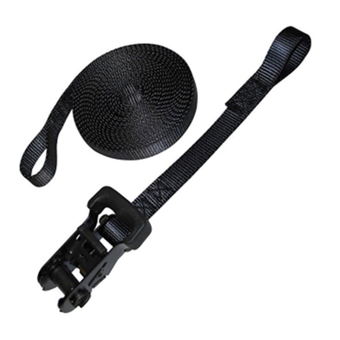 2000kg Looped Black Electrophoretic Ratchet Strap