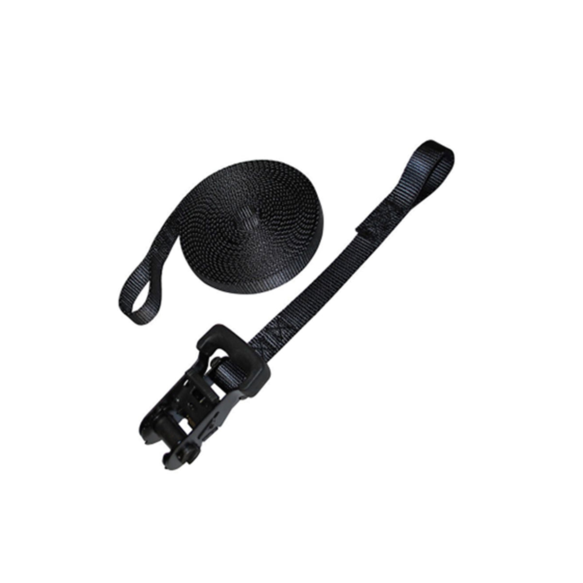 5000kg Looped Black Electrophoretic Ratchet Strap