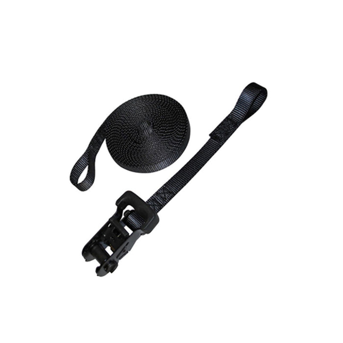 5000kg Looped Black Electrophoretic Ratchet Strap