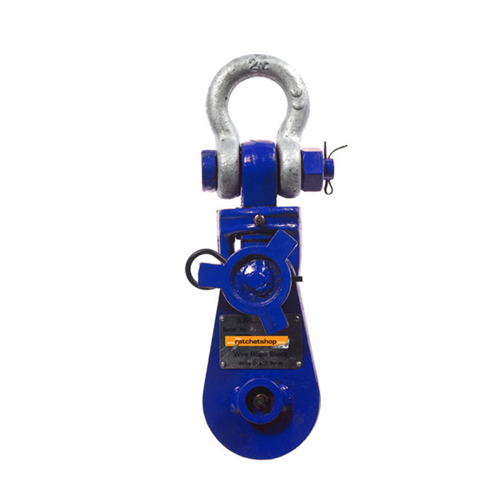 12,000kg Heavy Duty Shackle Head Snatch Block